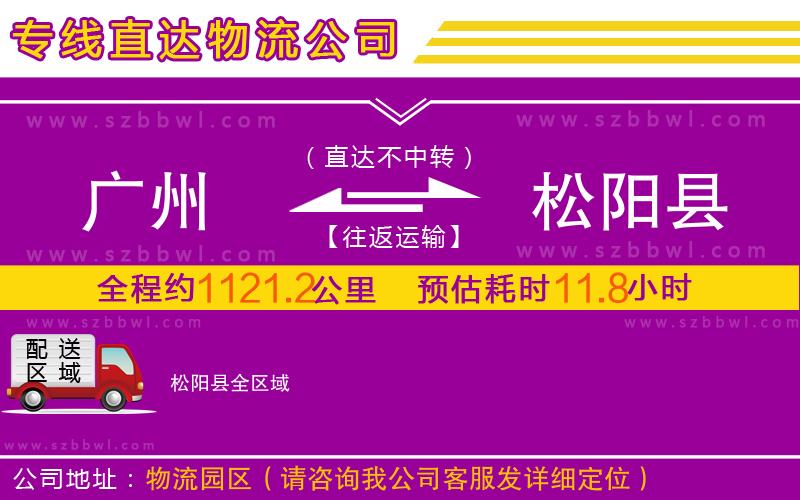 廣州到松陽(yáng)縣物流專(zhuān)線(xiàn)